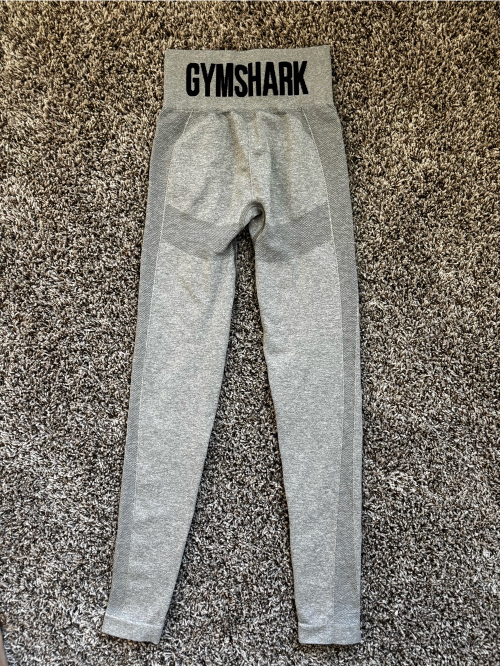 Gymshark Women’s  Light Gray Seamless Training Leggings